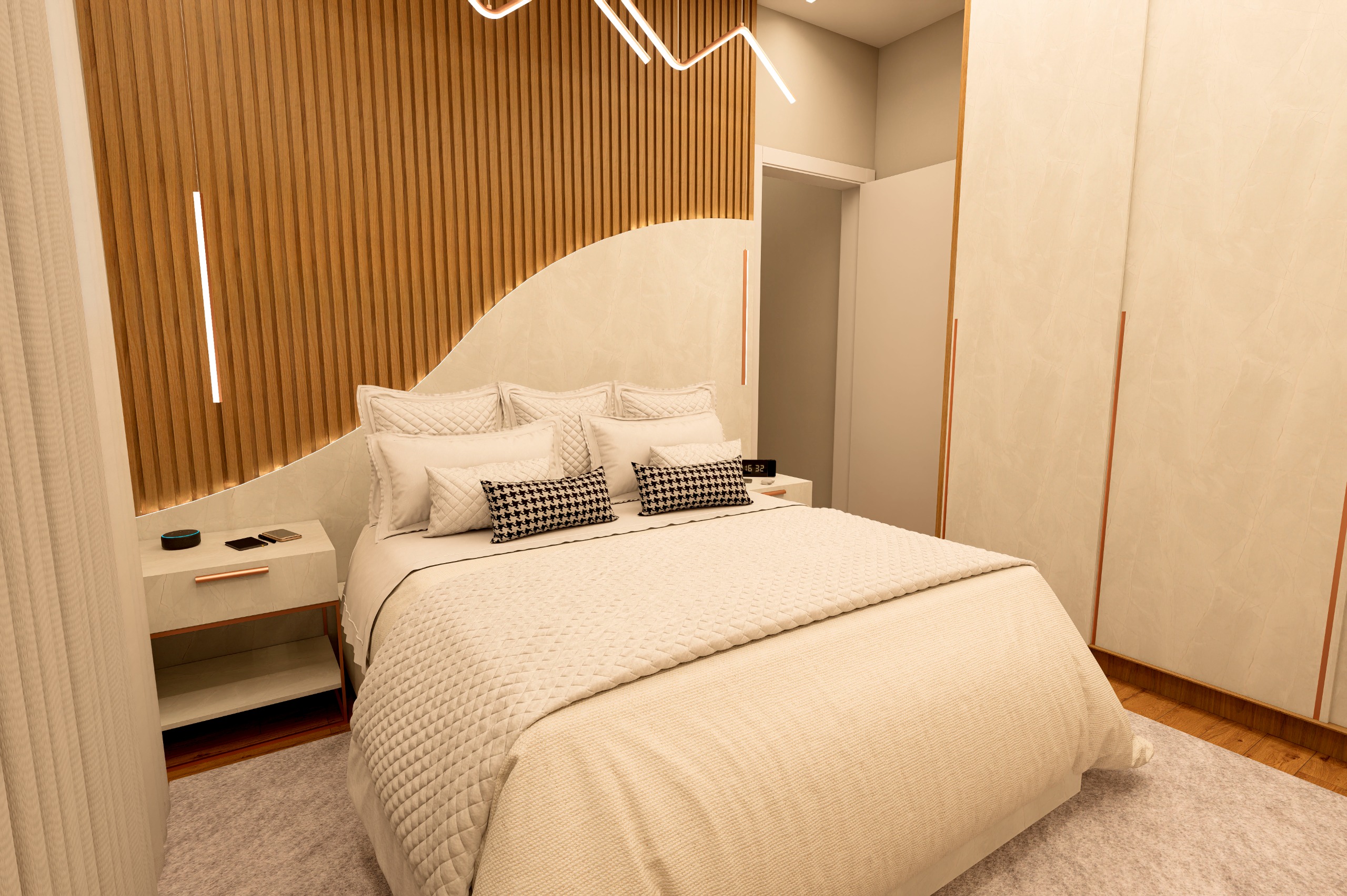 Suite master apartamento Doha Residence Tijucas